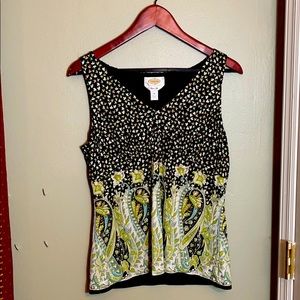 Women’s floral tank top